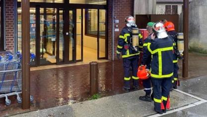 Le Portel : les pompiers appelés pour une odeur suspecte à Aldi