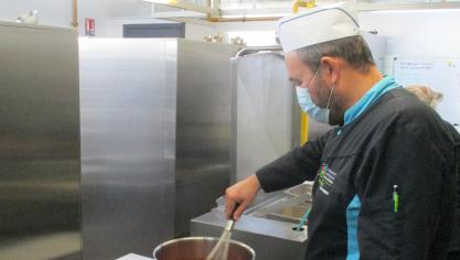 Près d'Arras, au lycée agricole, on mange comme dans un vrai restaurant