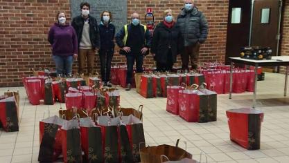 Millam a distribué une centaine de colis de Noël