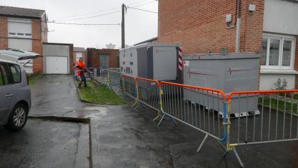 Merville: fin des travaux de réparation du transformateur électrique