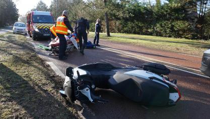 Touquet : accident de scooter sans gravité sur l'avenue François-Godin