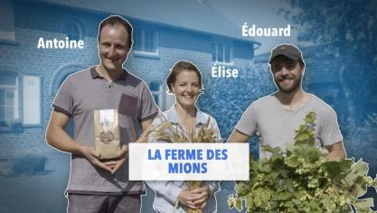 Élise et Antoine Dormion, ainsi que le frère d’Élise, Édouard Roussez, ont représenté les Hauts-de-France dans l’émission de Stéphane Bern, la Ferme préférée des Français.