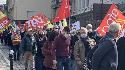 Boulogne-sur-Mer : Belle mobilisation pour la manif du 1er mai