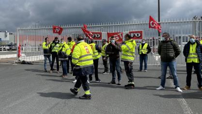 Les salariés de Coca-Cola à Socx sont en grève depuis ce mardi après-midi