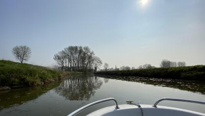 On vous emmène en balade sur l’eau, tranquillement, à Merville!