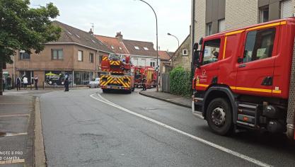 Bourbourg : un incendie se déclare dans un appartement près d'Intermarché