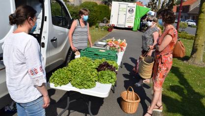 Un marché de plein air à Quaëdypre proposé à la population jusqu'à octobre