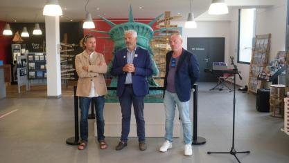 Un projet de musée à ciel ouvert était porté par le maire de la ville, Philippe Fait. Des reproductions seront exposées en plein air.