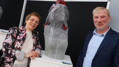 Sébastien Baillet, adjoint à la culture, a eu l’occasion de saluer les artistes.