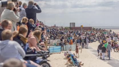 Le meeting aérien a attiré à lui seul 100 000 spectateurs. Il faut ajouter à ce chiffre tous ceux qui avaient posé leur vendredi pour profiter de l’unique pont de Mai