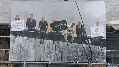 La galerie est ouverte pendant les travaux.