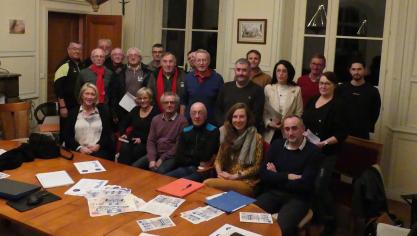 Organisateurs et bénévoles prêts pour le challenge 2023.