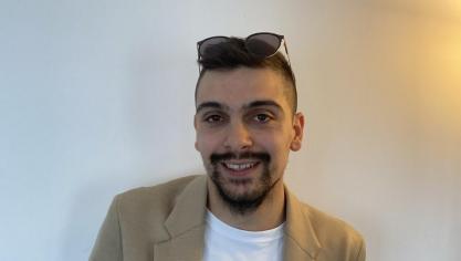 Adrien Debas est fan de musique depuis le plus jeune âge.