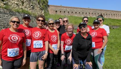 Ce groupe d’Anglaises était venu se dépenser mais surtout passer un bon moment entre copines