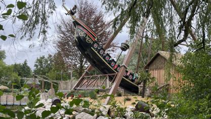 L’Alcyon ne navigue pas sur ls eaux mais dans les airs,jusqu’à 14 mètres de hauteur.