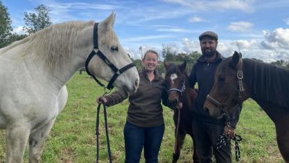 Valentin et Vanessa se sont rencontrés en 2022,au salon de l’agriculture.