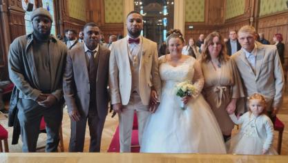 Hassen Hmidi et Prescillia Martin se sont dits oui.