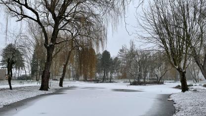 Le jardin public d’Aire-sur-la-Lys.