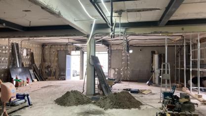 Les nouveaux locaux sont répartis sur deux étages.