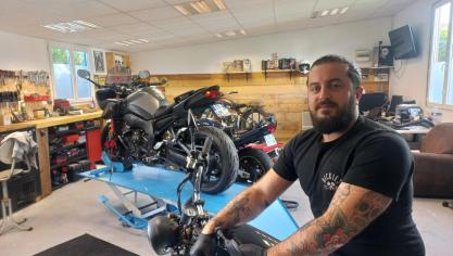 Fabien Lagaize a pu compter sur le soutien de sa femme.