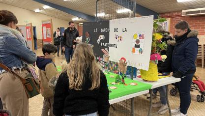 Le jardin de la fraternité.