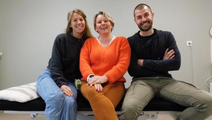Carole Smaghue, Laura Andrieux et Thomas Tirache sont investis dans une stratégie de diagnostic et de prise en charge de l'endométriose.