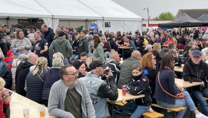 Les visiteurs sont venus nombreux.