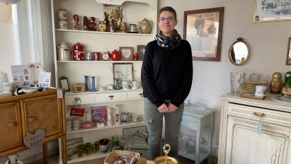 Nadia Lenoir vous accueille dans sa boutique.