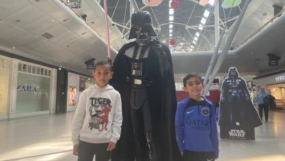 Dark Vador était à la Cité Europe.