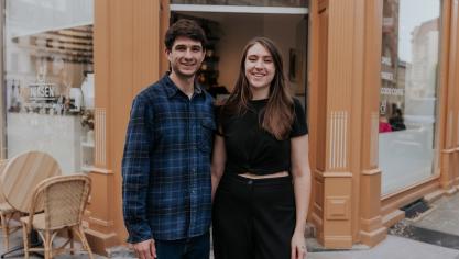 Il y a maintenant presque un an, Emilie et son mari Antonin ont décidé d’ouvrir leur propre commerce, baptisé Niksen.
