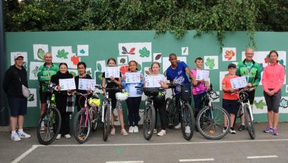 Une attestation de bonne conduite… à vélo