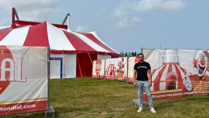 Le nouveau cirque mondial est à Coquelles jusqu’au 25 août.