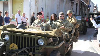 La ville de Guînes organise régulièrement la fête de la Libération.