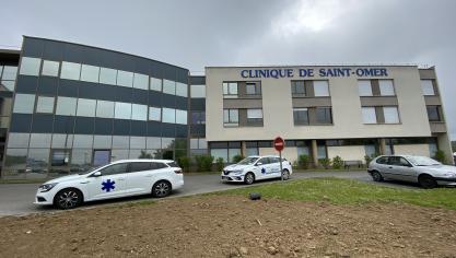 La Clinique de Saint-Omer sur la commune de Blendecques.
