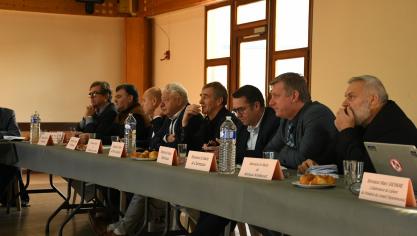 Lors de la réunion cantonale, le maire de Zouafques, Franck Dupont, a évoqué le projet d’une passerelle.