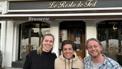 De gauche à droite, Pauline Morel, Fédérique Potisek et Antoine Prouvot.