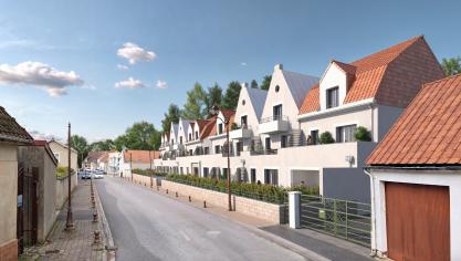Les futurs logements en projet rue Narcisse Boulanger.