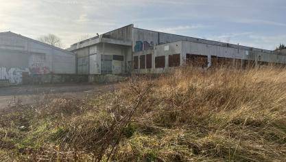 La friche Sider devrait disparaître en 2026, pour laisser place aux ateliers municipaux.