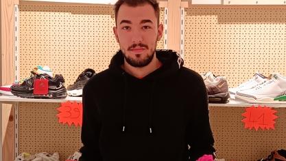 Yanis Lesniak a lancé une boutique éphémère à Cité Europe.