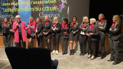 Les membres du club Agora se mobilisent cette fois pour l’association Raf-atlon sport.