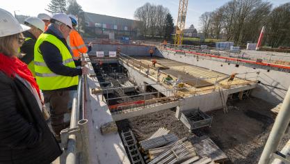 Le chantier est mené par Territoires 62 pour le compte de la ville de Liévin.