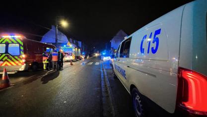 L’accident s’était produit après la tombée de la nuit, alors que le temps était pluvieux.