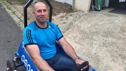 L’houdinois Fabien Bazimon a participé à la deuxième édition de la course, et il va remettre ça en 2025.