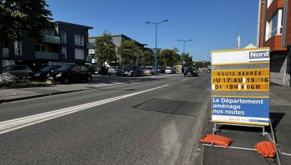 À Leffrinckoucke, les travaux seront réalisés de nuits pour limiter l’impact sur la circulation.