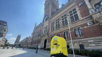 La ville de Dunkerque a payé 156 000 euros pour pouvoir être ville arrivée.