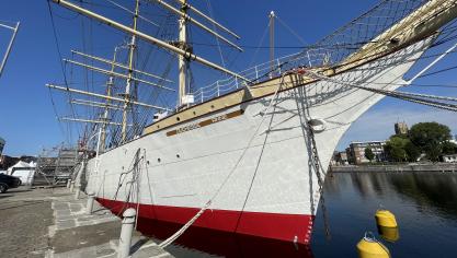 Le Duchesse Anne rouvre ses portes pour les Voiles de Légende, à Dunkerque.