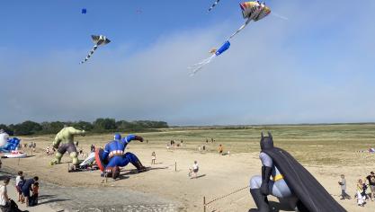 Le rendez-vous est donné sur la plage de Grand-Fort-Philippe pour la 11e édition du festival des cerfs-volants.