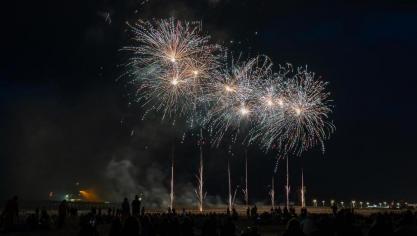 Plusieurs municipalité organisent des feux d’artifice.