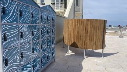 L’utilisation des casiers en entrée de digue à Wimereux est gratuite. Mais elle sera bientôt soumise à des règles, avec notamment l’obligation de les vider la nuit.