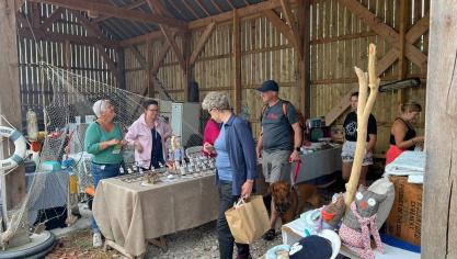Un marché du terroir aura lieu pendant les portes ouvertes.